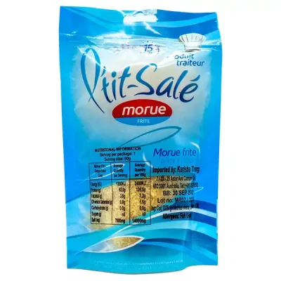 P’Tit Sale – Morue Frite 50g