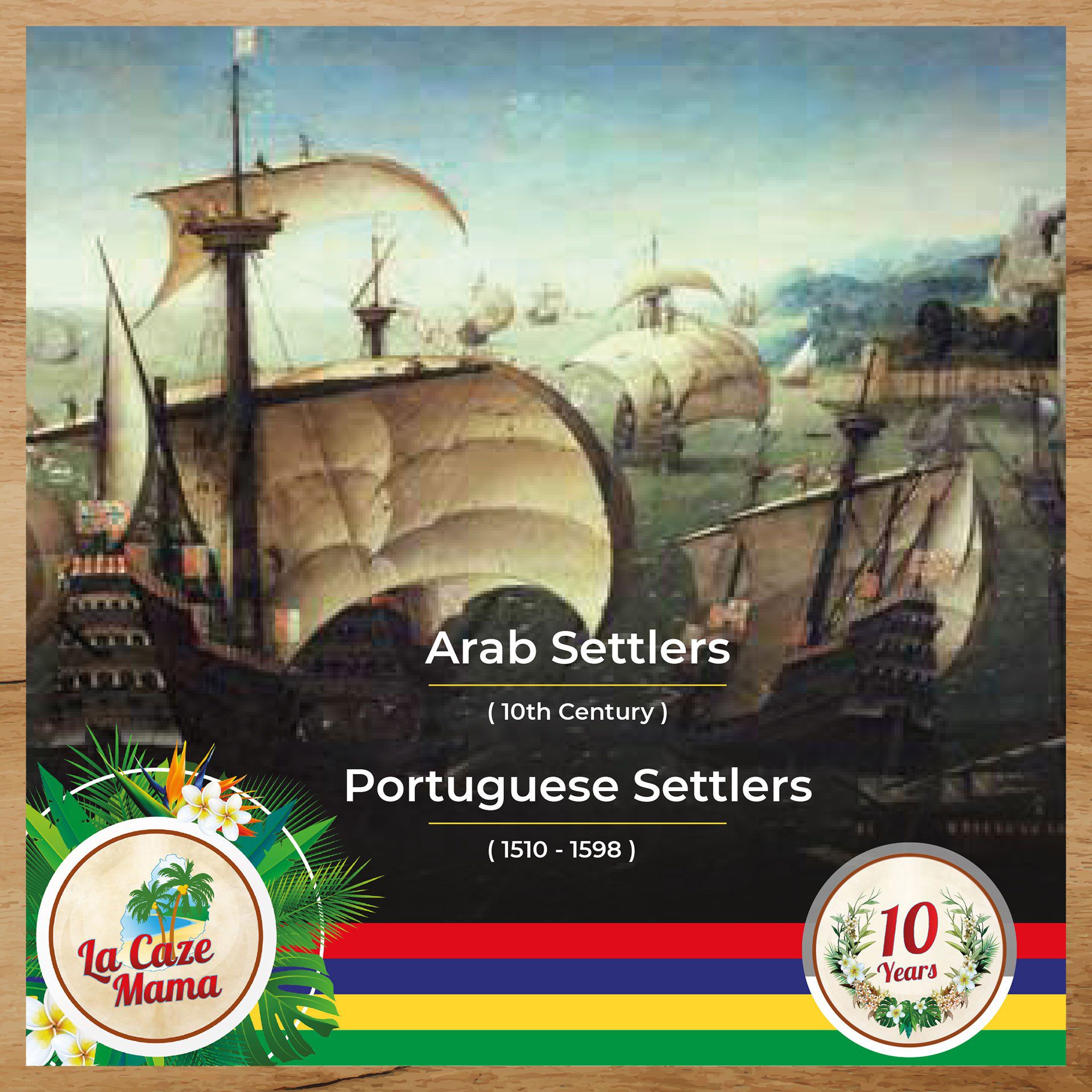 You are currently viewing Our History – The Journey of The Non-settlers Arab & Portuguese Sailors